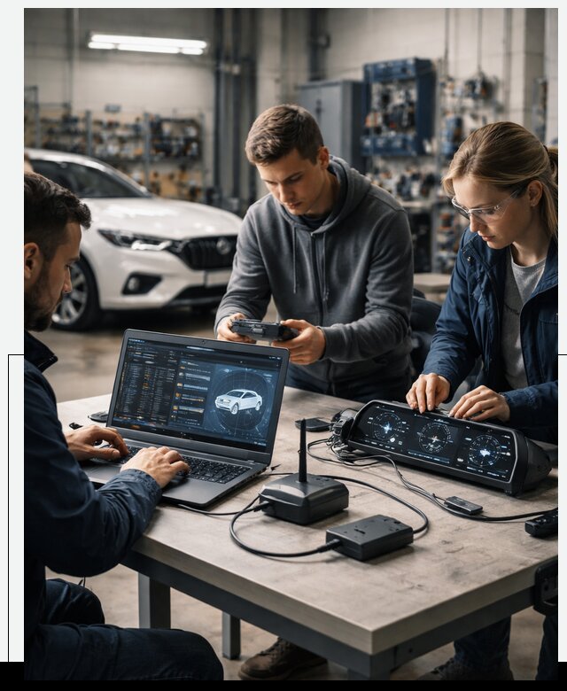 Разработка Connected Car и ПО для автопрома в Боровичах