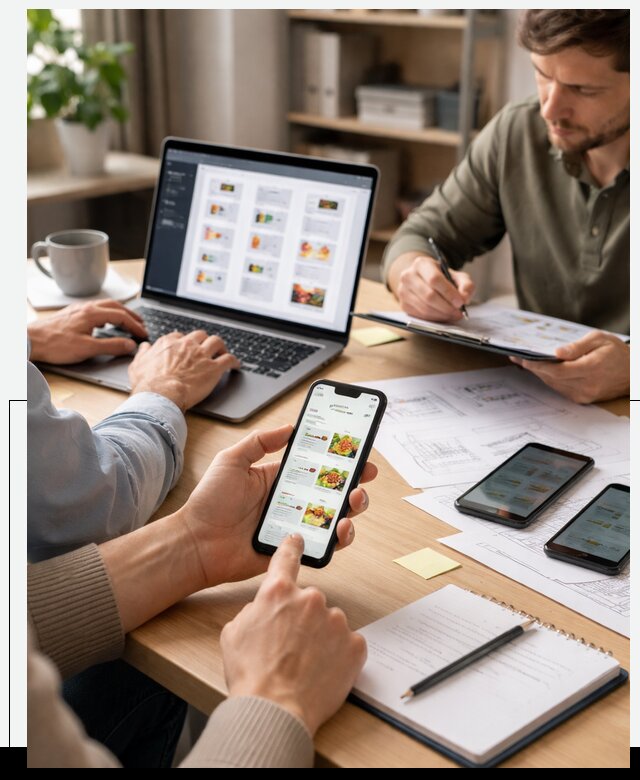 Разработка мобильного приложения торговой сети в Боровичах