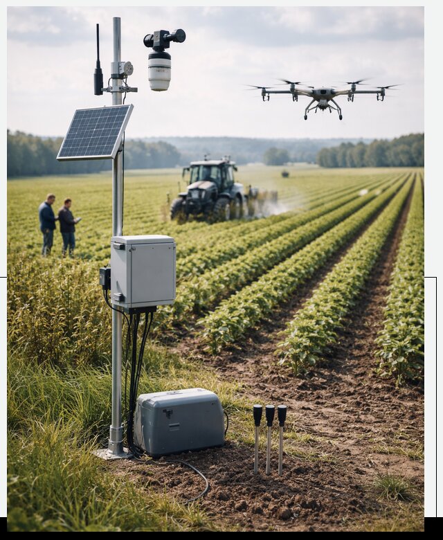 Разработка IoT мониторинга полей в Боровичах от 8860 р. | АвикейБрв